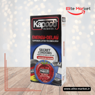 کاندوم 12 عددي تاخيري انرژي کاپوت - ساده