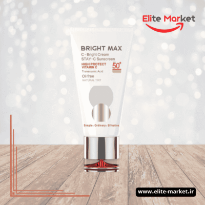 کرم ضد آفتاب رنگی ویتامین سی ث-برایت برایت مکس