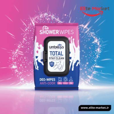 دستمال مرطوب بدن آمبرلا مدل Total