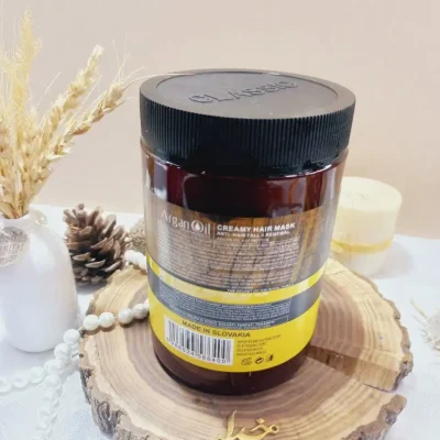 ماسک مو آرگان کراتینه اصلی مراکشی ساخت اسلواکی جعبه دار لایتنس 900 میل 95% ARGAN OIL