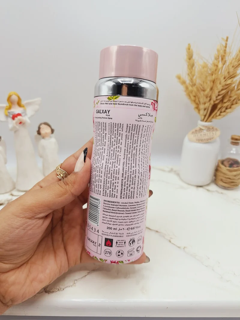 اسپری خوشبوو زنانه گلکسی Darbing کد 3943