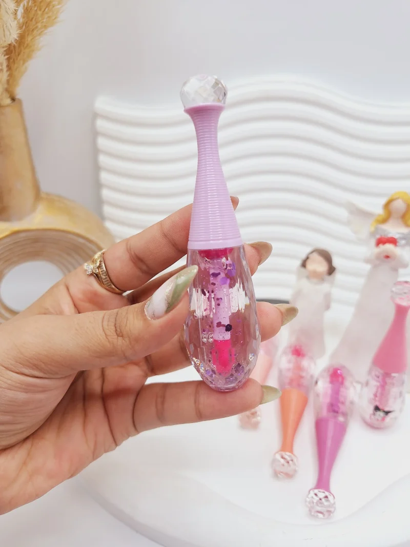 برق لب شاین دار کوزه ای سر الماسی طرح دلقک برند هولد مورنینگ کد 5669