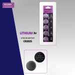 باتری سکه ای کلومن مدل CR2025 بسته پنج عددی گارانتی اصالت و سلامت فیزیکی کالا - Image 4