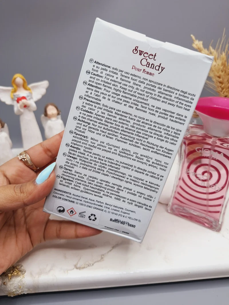 ادکلن زنانه آبنباتی Sweet Candy برند GIOMA حجم 100 میل کد 1336 - Image 6