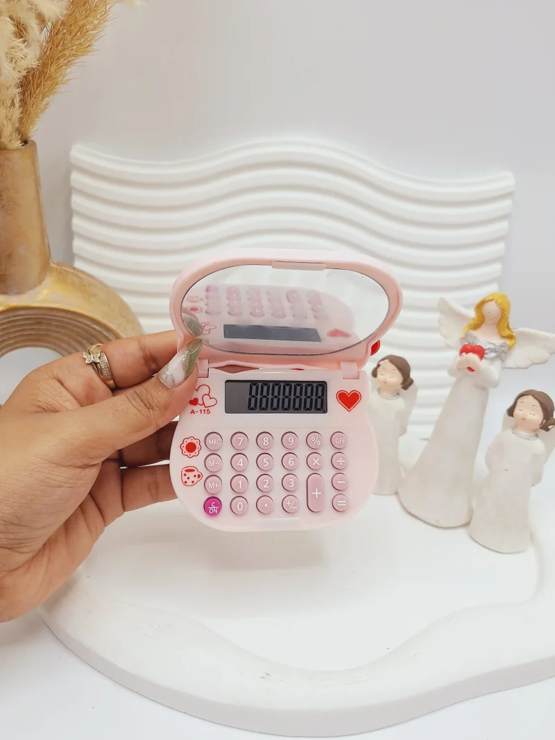 ماشین حساب آینه دار طرح کیتی کد1156