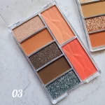 پالت 7رنگ رژ گونه و سایه چشم عطری اورجینال Merrycolor کد MC1109 - Image 5