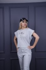 تیشرت کراپ زنانه - Image 9