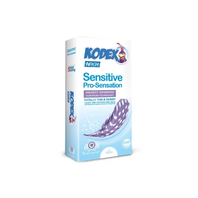 کاندوم کدکس مدل Sensitive Pro-Sensation بسته 12 عددی