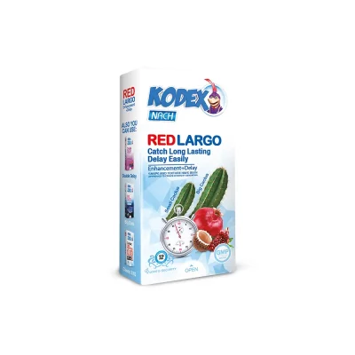 کاندوم کدکس مدل Red Cactus بسته 12 عددی