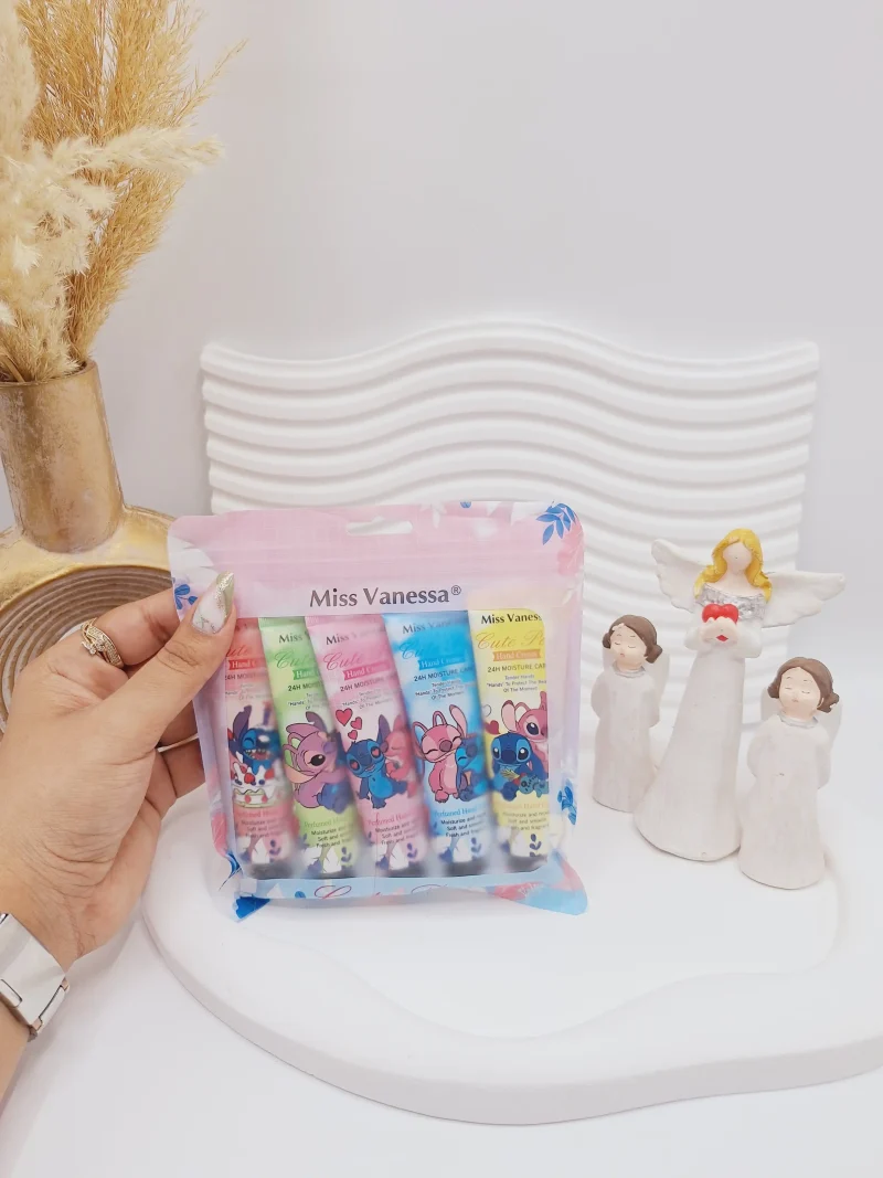 پک کرم دست 5 تایی استیچ برند Miss Vanessa کد M7018