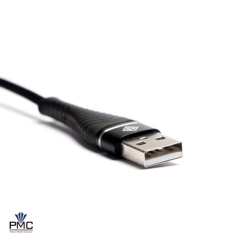 کابل تبدیل USB به USB-C کلومن مدل KD - 58 طول 1 متر طلایی - Image 2