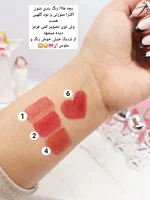 رژلب مخملی پوکه سنگی gege bear اورجینال کد 6934