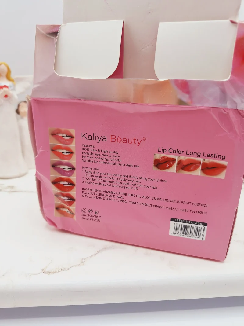 ماسک لب زیبا برندKaliya Beauty کد806