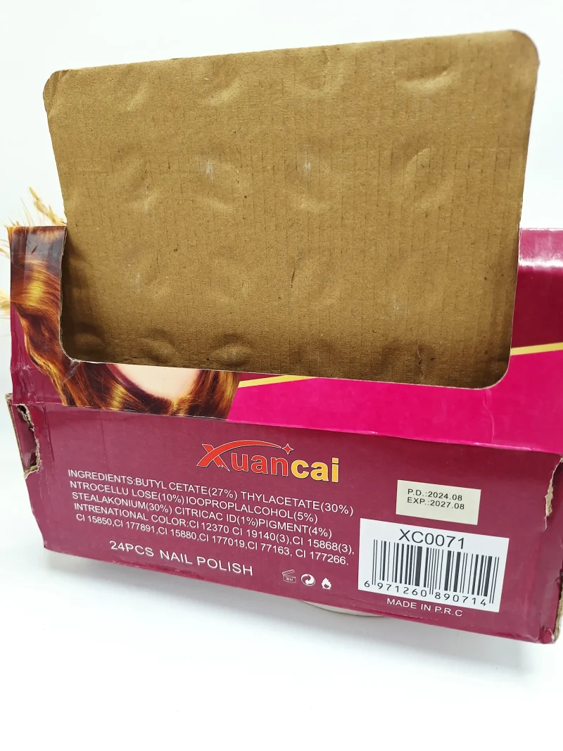 لاک قرمز برند Xuanca کد 0714 - Image 2