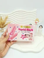 رژگونه مایع پینترستی دکمه ای برند شیگلم SEHEGGLAM کد 1137