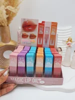 برق لب مات و حرارتی رنگی برند مجیک مناسب رفع خشکی و تغدیه کننده لب کد 7505