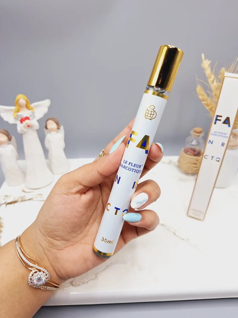 ادکلن زنانه استوانه ای 35 میل  کد FA LE FLEUR NARCOTIQUE NR CTQ کد 5486 - Image 5