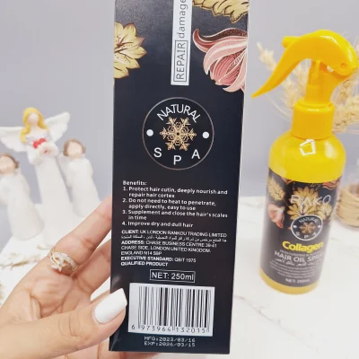 اسپری دو فاز مناسب موی های خشک حجم 250 میل برند راکو RAKO اصلی کد RK2015