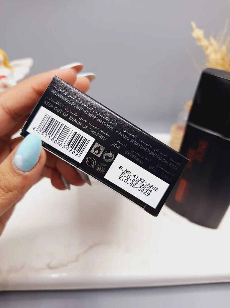 ادکلن مردانه DARK ZONE حجم 100 میل کد 0202 - Image 5