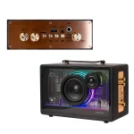 اسپیکر بلوتوثی قابل حمل کلومن مدل KS-145 مشکی گارانتی 12 ماهه تکنوپاز - Image 8