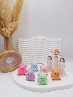 بالم لب طرح خرس بانمک برند پولا آیلار کد 8057