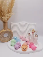 بالم لب طرح خرس بانمک برند پولا آیلار کد 8057