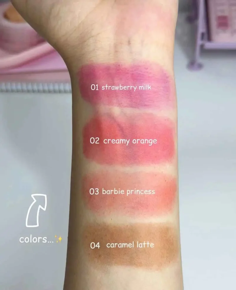 تینت ژله ای پاستیلی برند هداموجی HUDAMOJI کد BC_007