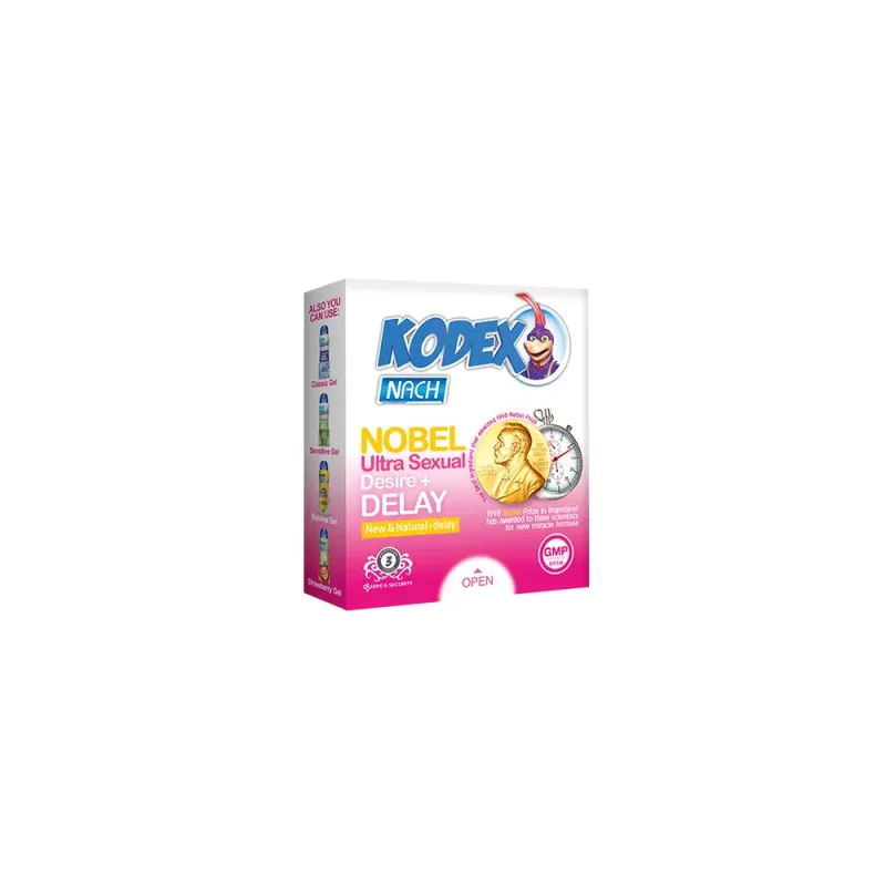 کاندوم کدکس مدل Nobel بسته 3 عددی