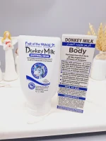 کرم سفید کنندہ و مرطوب کنندہ شیر الاغ صورت و بدن تا چندین درجه برند وکالی اصلی حجم 180 میل (آبی) کد HA-3047 - Image 4