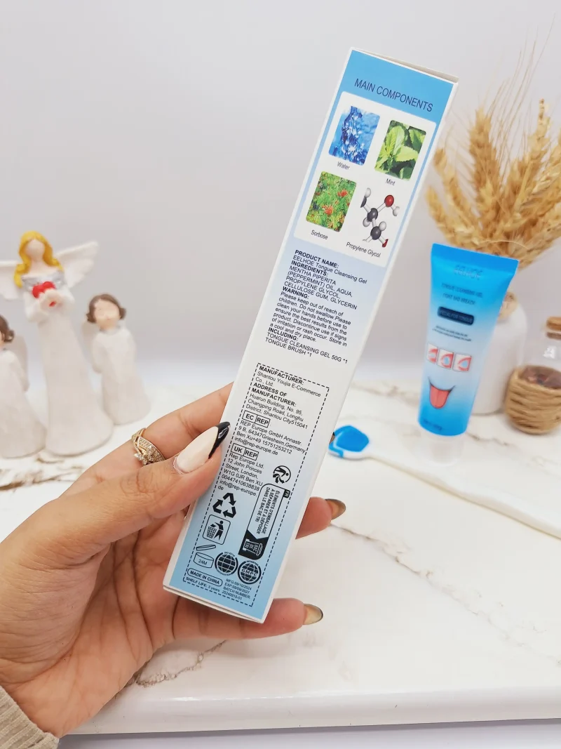 مسواک تمیز کننده زبان و خوشبو کننده دهان ایلهو کد 0376