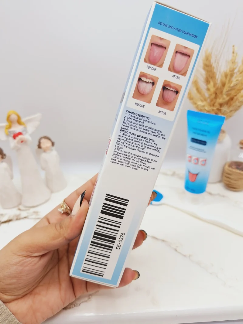 مسواک تمیز کننده زبان و خوشبو کننده دهان ایلهو کد 0376