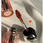لیپ گلاس طرح کره ای سنگی  برند GEGE BEAR کارتن صورتی کد 5500