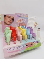 لیپ گلاس آویز دار QOIDEN ROSE کد 5014 - Image 5