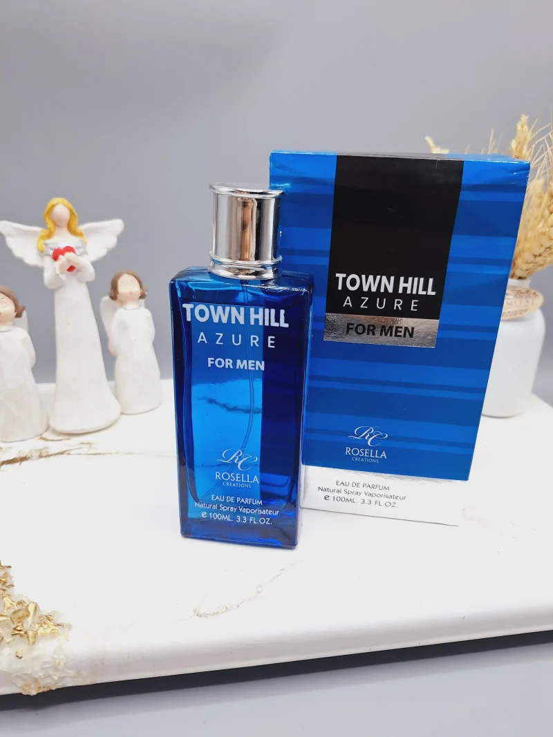 ادکلن مردانه TOWN HILL AZURE FOR MEN حجم 100 میل کد 0983 - Image 4