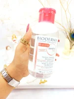 میسلار واتر Sensibio مناسب پوست نرمال تا خشک 500 میل بیودرما BIODERMA
