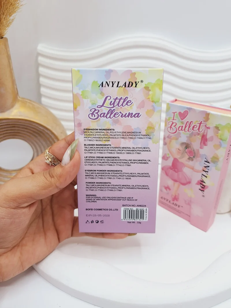 پالت سایه آنالیدی طرح دختر بالرین کد 8614HO